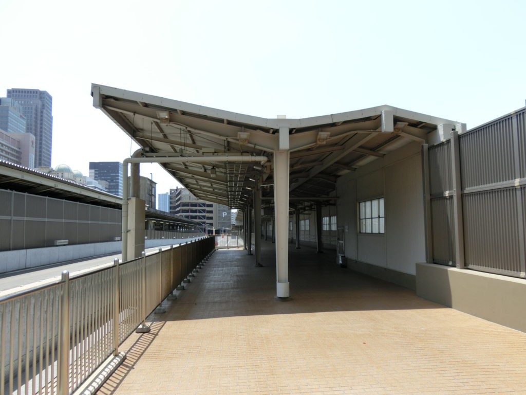 大阪駅　旧11番線ホーム跡