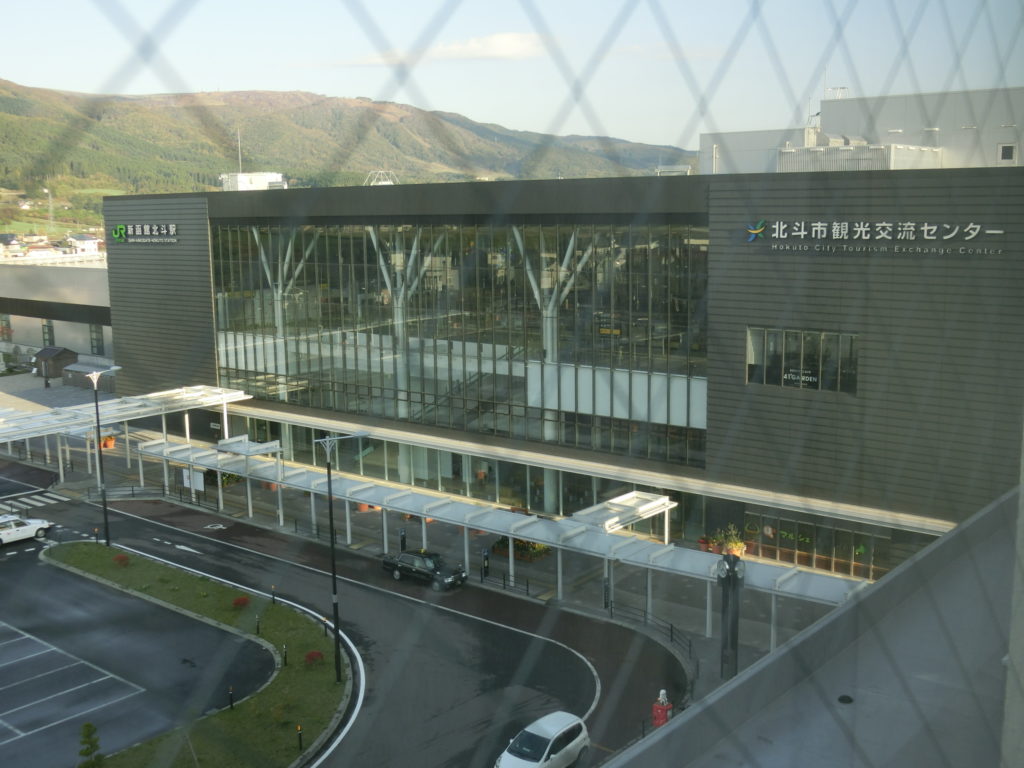 ホテル・ラ・ジェント・プラザ函館北斗の部屋からの眺め
